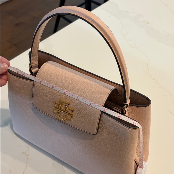 NWOT Tory Burch Britten Blush Pink Satchel Retails for $700 - Picture 15 of 16